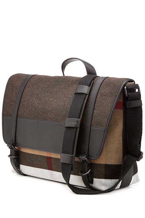 burberry messenger bag men's|burberry backpacks for men.